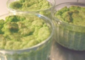 Veganlar için brokoli suflesi