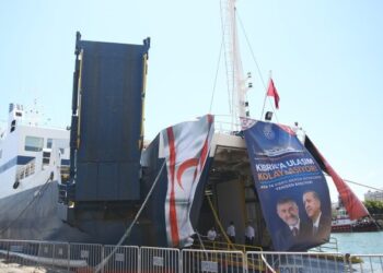 ADA-74 gemisi, Mersin-KKTC seferlerine dün başladı