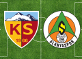 Süper Lig’de Kayserispor sahasında Alanyaspor’u konuk edecek