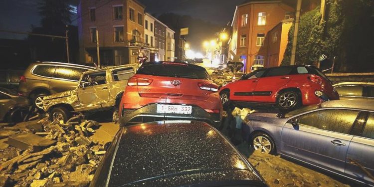 Belçika’da yeniden sel