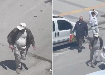 Cinayet şüphelisi kaçmaya çalıştı: Yoldan geçen vatandaş demir çubukla bu türlü durdurdu