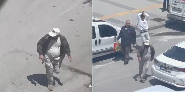 Cinayet şüphelisi kaçmaya çalıştı: Yoldan geçen vatandaş demir çubukla bu türlü durdurdu