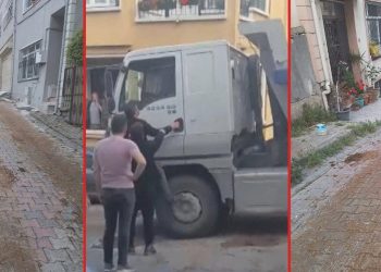 Gaye Ne? Sarıyer’de Sokaklara Kamyonla Gübre Döktü, Vatandaş Kokudan Konuttan Çıkamıyor!