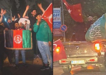 Geceye Damga Vuran İki Fotoğraf: Erdoğan’ın Kazanmasını Bu türlü Kutladılar