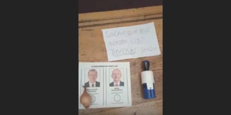 Sinan Oğan’a Sandıkta ‘S.Oğan’lı Gönderme