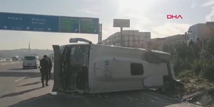 13 kişi yaralanmıştı: Gebze’deki kazanın imajları ortaya çıktı