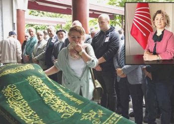 5. kattan düşerek ömrünü yitiren eski CHP’li lider Nurdan Tavukçu son seyahatine uğurlandı