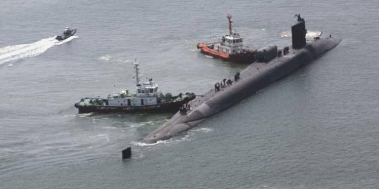 ABD, Güney Kore’ye dünyanın en büyük denizaltılarından birini konuşlandırdı