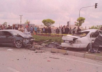 Acı tesadüf! Birinci eşini kaybettiği kavşakta kaza yapan şoför ömrünü yitirdi