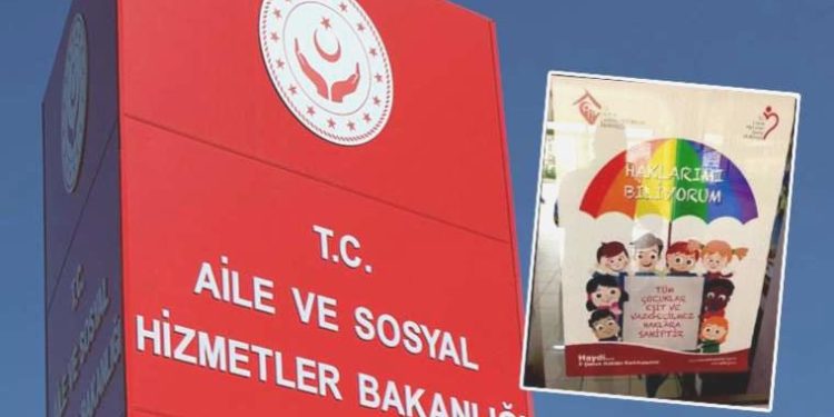Aile ve Toplumsal Hizmetler Bakanlığı’nın ‘renkli’ şemsiye rahatsızlığı