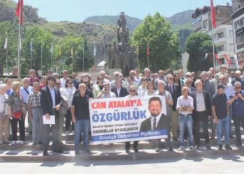 Amasya’da Can Atalay için hareket yapıldı: Milletin iradesine hürmet duyun!
