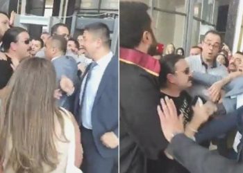 Ankara’da Can Atalay için açıklama yapmak isteyen hukukçulara polis müdahalesi!