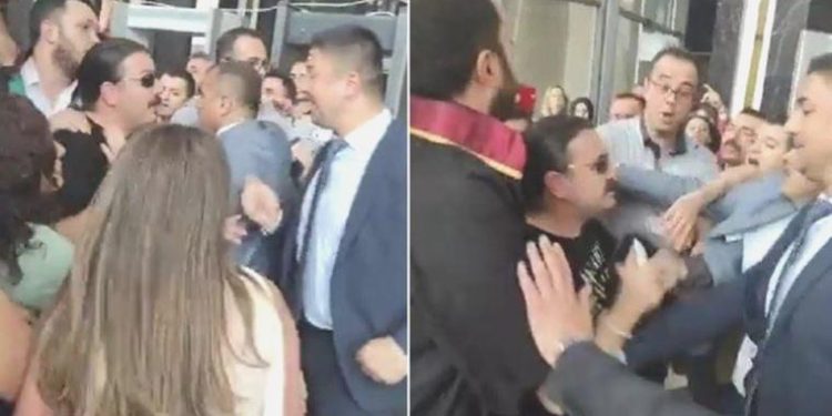 Ankara’da Can Atalay için açıklama yapmak isteyen hukukçulara polis müdahalesi!