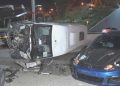 Ankara’da feci kaza… İşçi servisi ile arabanın çarpıştı: Yaralılar var!