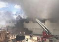 Ankara’da mobilya fabrikasında korkutan yangın!
