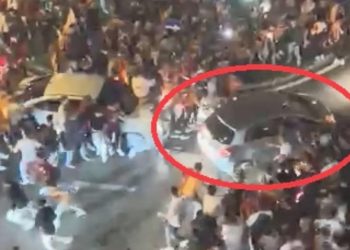 Arabasıyla şampiyonluk kutlayan taraftarların ortasına dalmıştı! Sözü ortaya çıktı