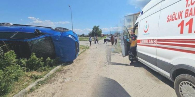 Aydın’da vahim kaza: Takla atan araç yayaları ezdi, 1 feci formda can verdi