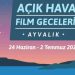 Ayvalık’ta sinema günler için geri sayım başladı