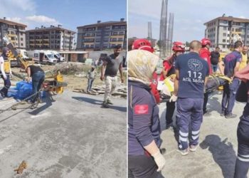 Balıkesir’de şantiyede vinç kolu kırıldı: 1 kişi hayatını kaybetti