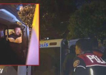 Denizli’de değişik olay: Bayan kılığında dolaşması üzerine ihbarla gözaltına alındı