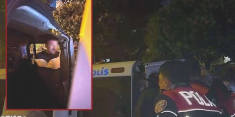 Denizli’de değişik olay: Bayan kılığında dolaşması üzerine ihbarla gözaltına alındı