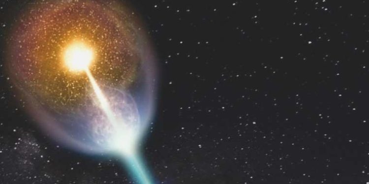 Devasa yıldızın vefatı sonrasındaki parlama süreci kaydedildi