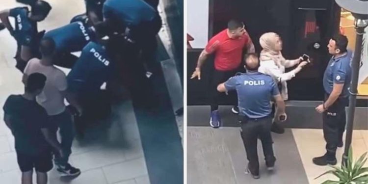 Eşine saldırıp polise direnen zanlı ‘firari’ çıktı