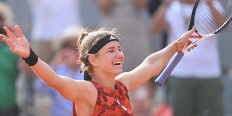 Fransa Açık’ta tek bayanların birinci finalisti Çek Karolina Muchova