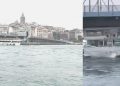 Galata Köprüsü’ne Tekne Çarptı!
