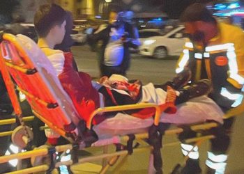 Galatasaray’ın şampiyonluk kutlamalarında 16 yaşında bir taraftar bıçaklandı