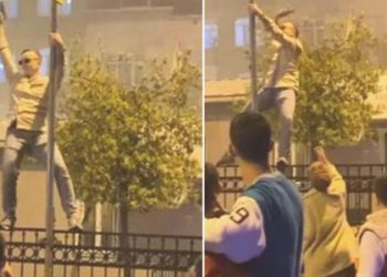 Gaziosmanpaşa’da asker cümbüşünde hem dans etti hem de silahla havaya ateş açtı