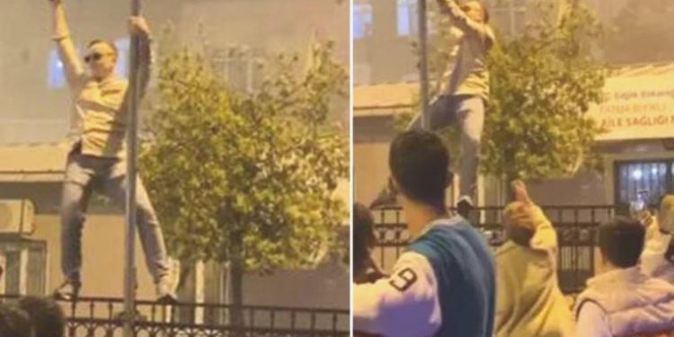 Gaziosmanpaşa’da asker cümbüşünde hem dans etti hem de silahla havaya ateş açtı