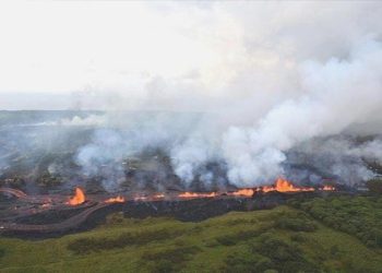 Hawaii’deki Kilauea Yanardağı’nda patlama