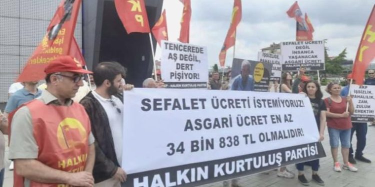 HKP’den ‘Asgari ücret’ aksiyonu: En az 34 bin 838 TL olmalıdır