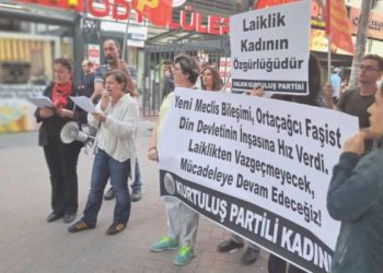HKP’den HÜDA PAR ve Yine Refah Partisi protestosu