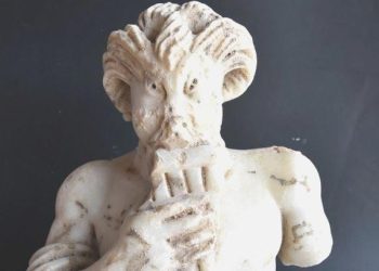 İstanbul’daki Hafriyatlarda Pan Heykeli Bulundu