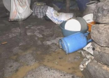 Kars’ta bir köyü sel vurdu, 10 mesken ziyan gördü