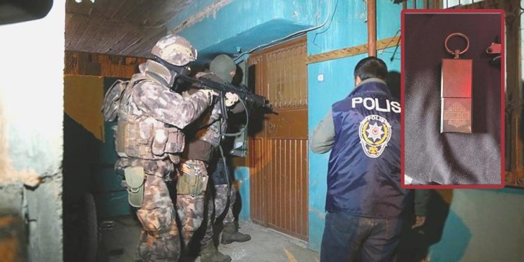 ‘Kökünü kurutma’ operasyonu: Çakmak görünümlü suikast silahı bile ele geçirildi