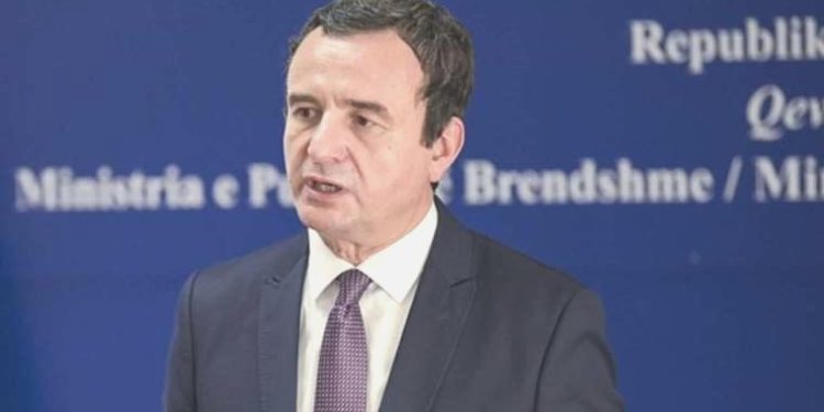 Kosova Başbakanı Kurti, ABD ve AB’ye reaksiyon gösterdi