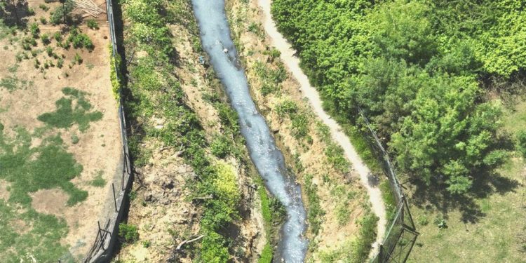 Mavi Renkte Akan Dereyle İlgili İSKİ’den Açıklama