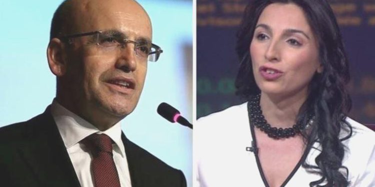 Mehmet Şimşek, ismi Merkez Bankası için geçen Hafize Gaye Erkan ile görüştü
