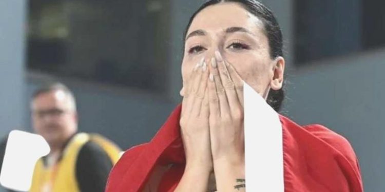 Mili atlet Tuğba Danışmaz, Finlandiya’da ikinci oldu