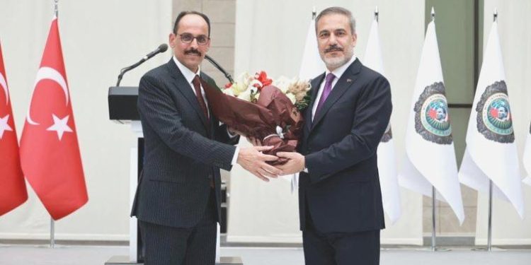 MİT Lideri Kalın, misyonu Hakan Fidan’dan devraldı
