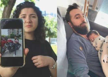 Motosiklet kazasında eşini kaybeden bayandan yürek yakan kelamlar: ‘Kızım ‘Baba’ diyemeden elimizden aldılar…’