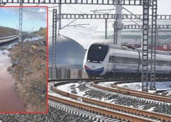 Seçim materyali yapılmıştı! Ankara-Sivas YHT sınırında kılavuz lokomotif raydan çıktı