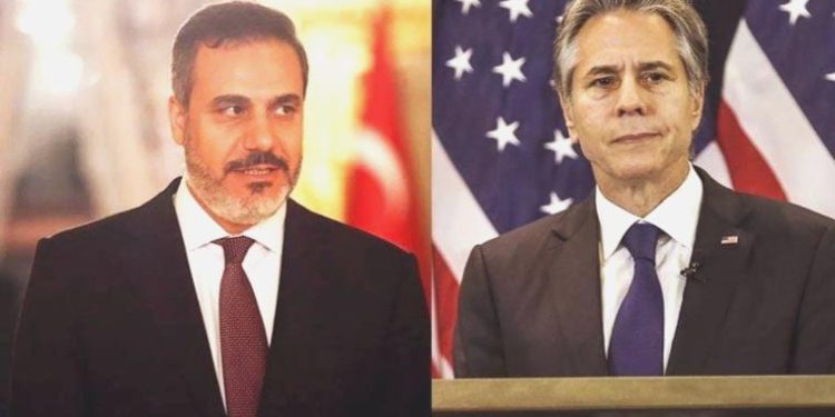 Son dakika… Dışişleri Bakanı Hakan Fidan ABD’li mevkidaşı Antony Blinken ile görüştü!