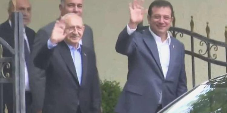 Son dakika… İmamoğlu ve Kılıçdaroğlu Ahlatlıbel’de görüştü