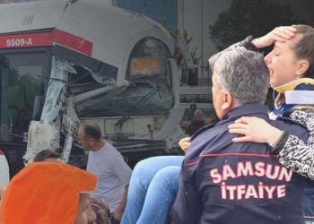 Son Dakika: Samsun’da iki tramvay baş başa çarpıştı! 2’si ağır çok sayıda yaralı var…