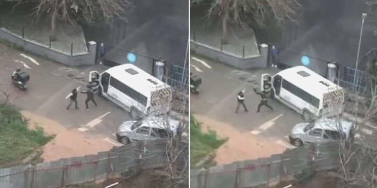 Tuzla’da ‘tornavidalı ve kasklı’ yol verme kavgası!