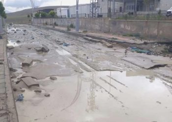 Van’da sağanak sonrası su taşkını yaşandı
